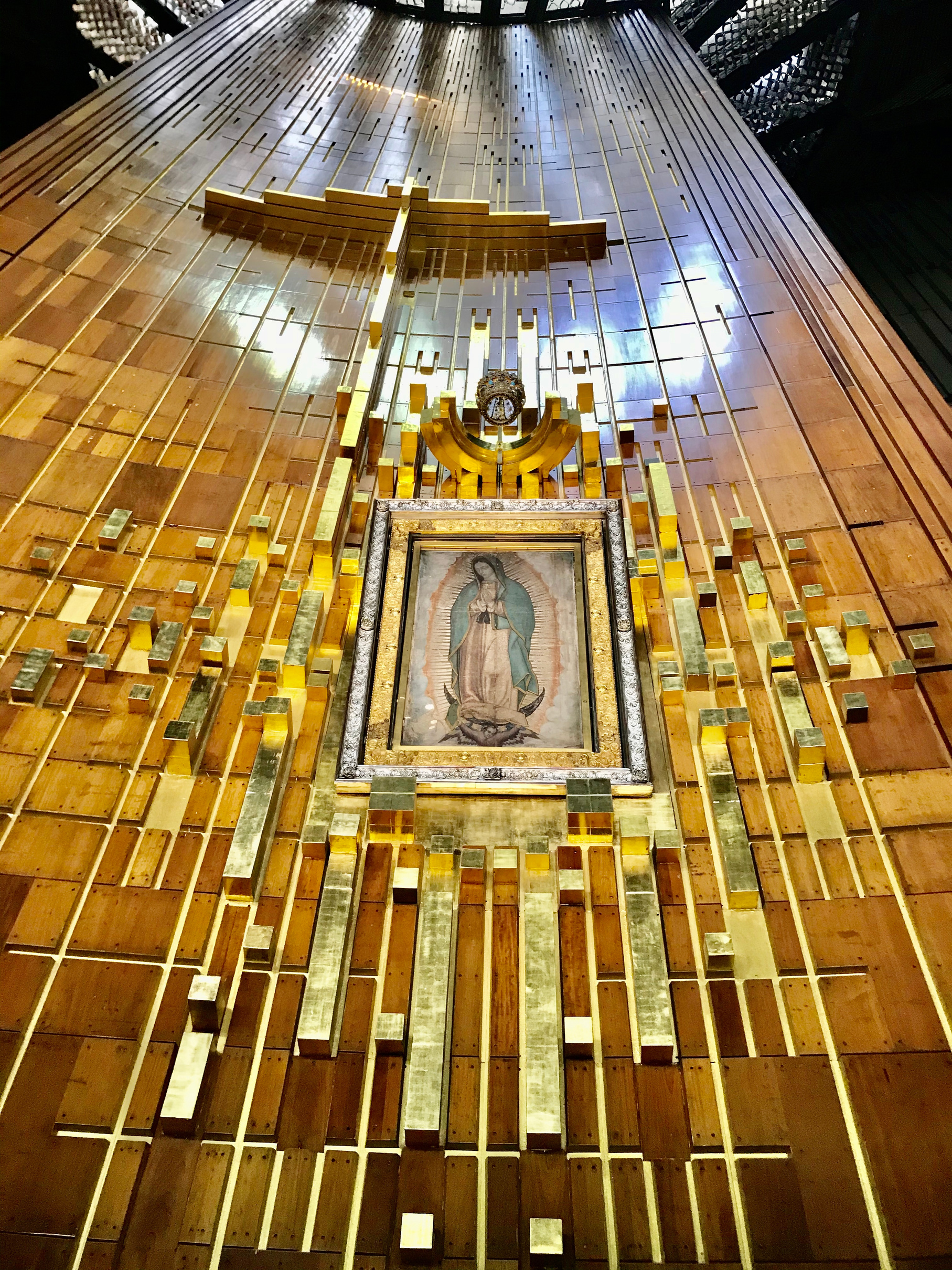 The virgin of Guadalupe